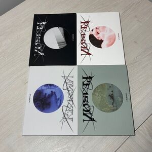 Monsta X Reason Mini Album Full Set Ver 1 2 3 4 Kpop Photobook w/ Poster